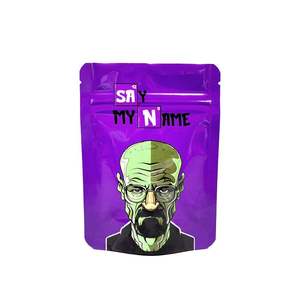 Ventes en gros de sachets refermables en mylar anti-odeurs personnalisés de 8e qualité, 3,5/7g/14g/28g, 1 livre - Product Image 1