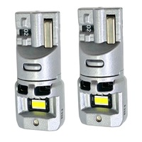 Ampoule LED T10 12-50V Canbus sans erreur 4.5W W5W 194 168 Ampoule de voiture à large plage de tension pour intérieur, plafonnier, plaque d'immatriculation, feux de position latéraux