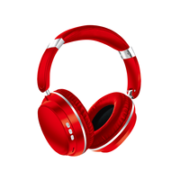 Casque stéréo supra-auriculaire BT400 à longue autonomie avec indicateur LED, nouveau design, casque sans fil pliable pour la musique