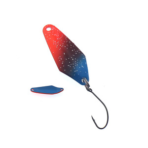 Cucchiaino da <span class=keywords><strong>Pesca</strong></span> per Trota con Amo Singolo 2.3g Esca Spinner da Lancio in Metallo Bicolore - Product Image 6