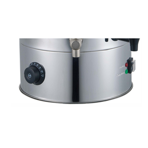 Urna de caldera de agua comercial, hervidor eléctrico de 10 litros <span class=keywords><strong>para</strong></span> leche, acero inoxidable, 2 grifos, 2 tanques, caldera automática <span class=keywords><strong>para</strong></span> hacer té de la leche - Product Image 3