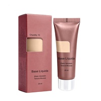 Fond de Teint Liquide Velours Mousse Léger et Naturel, Unifiant le Teint, Longue Tenue, Idéal pour le Quotidien, Marque Privée en Gros