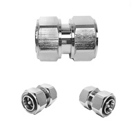 4.3/10 Mini-DIN-Stecker auf 4.3-10 Mini-DIN-Stecker RF-Koaxial-Adapter
