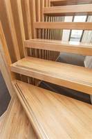 Plancher en bois massif de chêne naturel YKS pour intérieur, marches d'escalier en bois dur, revêtement de plancher
