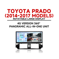 Vente en gros d'un GPS Android 12,3 pouces pour lecteur avec DSP et écran OLED RVB pour Prado 2014-2017