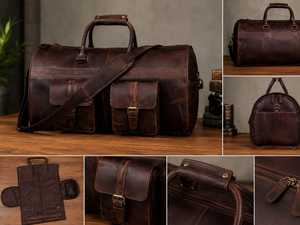 Top Selling Custom Logo Sports <b>Duffel</b> <b>Bag</b> with Spacious Main Compartment and Heavy Duty Zipper for Gym and Travel At Best Price - Product Image 4
