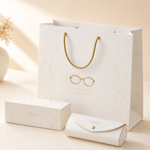 Nouvel Arrivage Sacs en Papier Écologiques Personnalisés pour Lunettes Intelligentes IA, Vente au Détail Technologique, OEM ODM, Vente en Gros, Faible MOQ, Délai de Livraison Rapide, Direct Usine - Product Image 1
