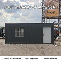 Casa Contenedor Prefabricada de Montaje Rápido, Resistente a la Oxidación, Edificio Modular Portátil para Oficina en Obra o Alojamiento