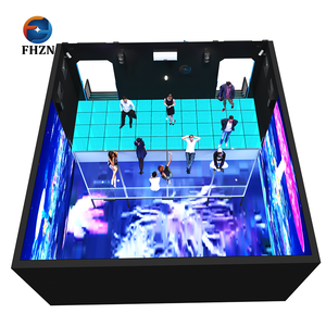 Monde de réalité virtuelle Metaverse, salle de jeux immersive en métal, théâtre intérieur, expérience virtuelle à 360 degrés, film 3D à vision directe - Product Image 2