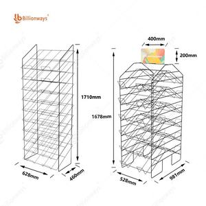 Giấy đứng hiển thị tùy chỉnh dây kim loại tổ chức cho gói giấy sổ lưu niệm trong bán lẻ và văn phòng - Product Image 1