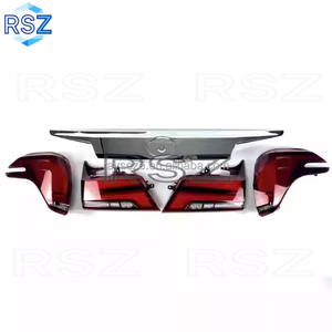 Rayseze อะไหล่รถยนต์สำหรับ2016 <span class=keywords><strong>Toyota</strong></span> <span class=keywords><strong>ALPHARD</strong></span> 30S 2018 2020 35S ไฟท้าย LED แบบปรับรุ่นโคมไฟหลังสีแดงฝาครอบหลัง - Product Image 1