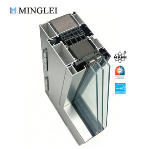 Fenêtres en verre trempé triple vitrage Low-E conformes aux normes canadiennes, économiques en énergie, pour maison passive, fenêtre à battant et à bascule en aluminium - Product Image 3