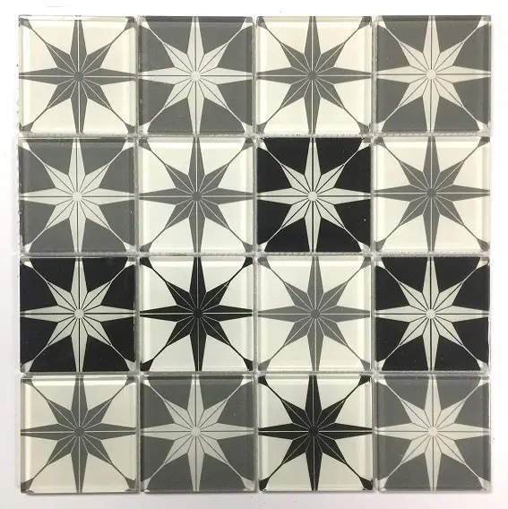Mattonelle di mosaico di vetro di stampa a getto d'inchiostro 3d della decorazione della casa del fornitore del mosaico della cina