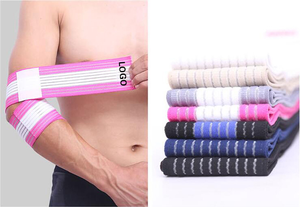 <span class=keywords><strong>Bandage</strong></span> <span class=keywords><strong>pour</strong></span> genoux, soutien du coude, bande enroulée, élastique, <span class=keywords><strong>pour</strong></span> soulager la douleur musculaire et les cheveux - Product Image 5