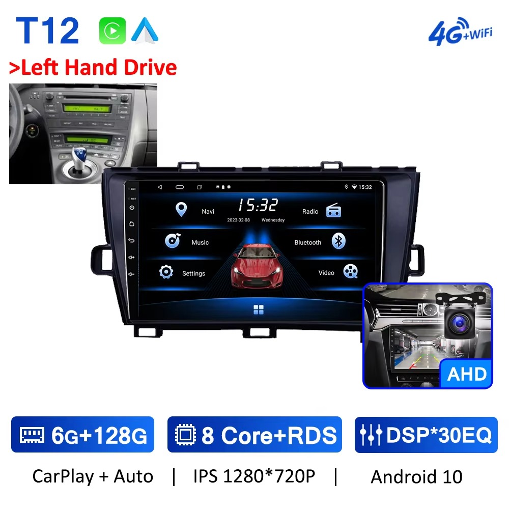 T12 6-128GB WiFi+4G volante a la izquierda