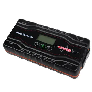 Démarreur de saut de voiture 12 tensions pic 2000 ampères 15600 mAh banque d'alimentation de secours haute capacité pour moto