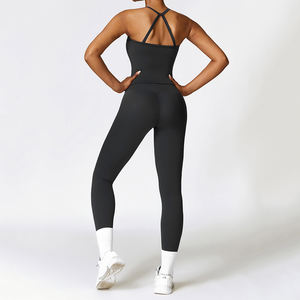 เสื้อชั้นในกีฬาผู้หญิง ผ้าไนลอนผสมสแปนเด็กซ์รีไซเคิล เนื้อผ้านุ่ม ระบายอากาศดี รองรับแรงกระแทกสูง เหมาะสำหรับโยคะ ชุดโยคะ - Product Image 3