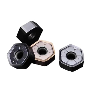 เม็ดมีดกัดแบบเปลี่ยนได้ประสิทธิภาพสูงสำหรับ HNGX0906ANSN-M OEM ขอบตัดเคลือบ PVD สำหรับงานกัดหยาบเหล็ก/เหล็กกล้า - Product Image 2