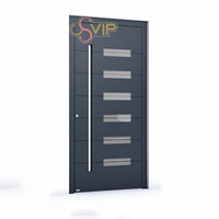 Charnière de porte pivotante extérieure en aluminium robuste et moderne avec fonction antivol – Autre catégorie de produits pour portes