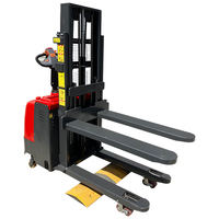 Empileur électrique 1.5T avec levage initial Double levage 3m 3.5m avec grandes roues