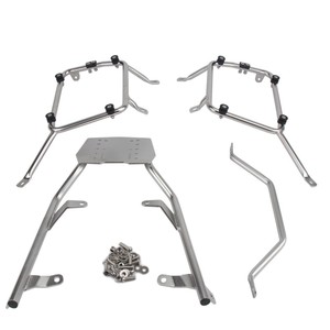 Supports <span class=keywords><strong>de</strong></span> fixation latéraux et <span class=keywords><strong>de</strong></span> <span class=keywords><strong>toit</strong></span> en acier inoxydable 38L pour <span class=keywords><strong>coffre</strong></span> <span class=keywords><strong>de</strong></span> livraison Yamaha MT09 – Bagages <span class=keywords><strong>de</strong></span> voyage pour moto - Product Image 1