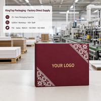 Boîte cadeau géométrique bordeaux, impression personnalisée, fermeture magnétique rigide, pliable, dorure à chaud, vente en gros, directement de l'usine, emballage plat