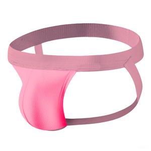 <span class=keywords><strong>Sous</strong></span>-vêtements de sport pour <span class=keywords><strong>homme</strong></span>, jockstrap fin de 2 cm, taille élastique ultra-étroite, 95% coton, 5% élasthanne et poche en nylon de soutien, mode athlétique - Product Image 3