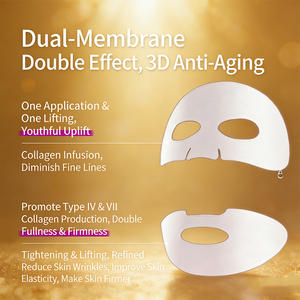 Y347 Kore Biyo-kolajen Emilebilir Beyaz Buzdan Şeffaf Kolajen Anti-<span class=keywords><strong>Aging</strong></span> Jel Dokunmamış Kumaş Yüz Maskesi Malzemesi - Product Image 2
