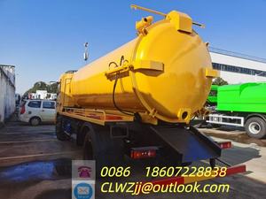 Camión de Drenaje de Tanques Sépticos Dongfeng Tianjin, Manual, Diésel, 15 Metros Cúbicos, 4X2, Euro 6, Succión al Vacío, 150-250HP - Product Image 6