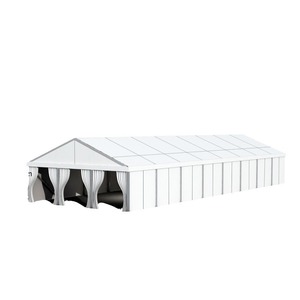 Carpa Extensible para Exteriores de 1500-2000 mm, Tela de PVC Impermeable, para Uso en Playa y Verano, Montaje Manual, Estructura de Aluminio Blanca - Product Image 1