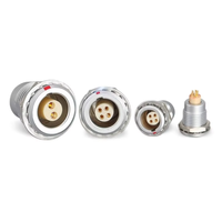 Alternative Premium au connecteur circulaire EGG.1B à 5 broches mâle, à verrouillage automatique par poussée-tirage, pour les tests ultrasoniques NDT