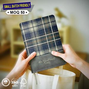 Libreta Planificadora de Regalo con Tapa Dura de Tela Tartán A5 A6, Personalizable con Logotipo, Sin Fecha, Diaria, Semanal, Mensual, Anual, Suministros para <span class=keywords><strong>365</strong></span> Días, MOQ Bajo - Product Image 1