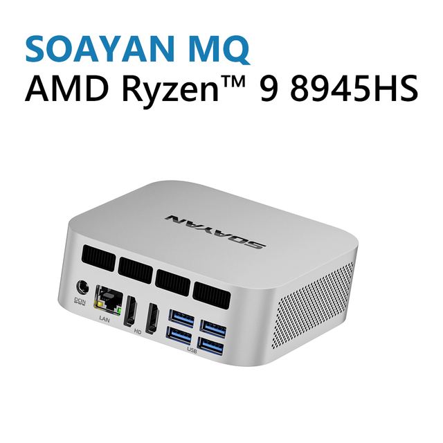 New AMD Ryzen 9 8945HS 8-Core 32GB DDR5 Gaming Mini PC 1TB SSD Windows 11 Pro/Linux Laptop Desktop 3-Year Warranty