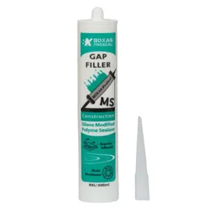 Mastic Silicone Anti Champignon 300ml Clair MS Modifié Silane Mastics Silicone Imperméable