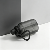 Gobelet en plastique à double paroi de 20 oz (591 ml) avec couvercle et paille, comme une tasse en plastique pour boire directement, bouteilles d'eau