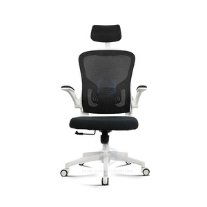 Foshan הספק במפעל מכירה חמה גב תמיכת משענות מתכווננות כורסת רשת משרד עם הרמת ראש הרמה - Product Image 3