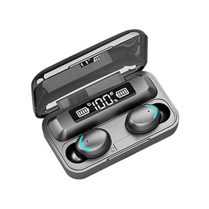 Nhà Máy Bán buôn giá F9 <span class=keywords><strong>Bluetooth</strong></span> <span class=keywords><strong>5.0</strong></span> Earbuds đúng Stereo âm thanh tai nghe Tai nghe không dây - Product Image 1