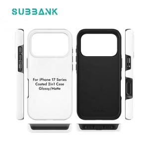 Coques de téléphone personnalisées avec revêtement pour sublimation, coques vierges pour revêtement imperméable, finition mate et <span class=keywords><strong>coque</strong></span> de protection multifonctionnelle 2 en 1 - Product Image 3