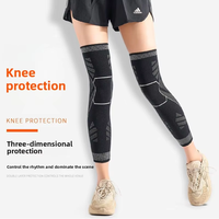 Genouillères de protection professionnelles NCL en nylon et élasthanne, épaisses, respirantes, antidérapantes, pour le soulagement de la douleur, pour le roller et les sports