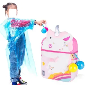 Custom Wholesale Colorful Disposable Raincoat Adult Kid Waterproof Portable Raincoat For Online Buy