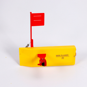 Tabla de Pesca con Sistema de Bandera de Resorte, Lado Izquierdo y Derecho, L25XW8.5, Amarilla, Tabla de Pesca, Tabla de Buceo - Product Image 5