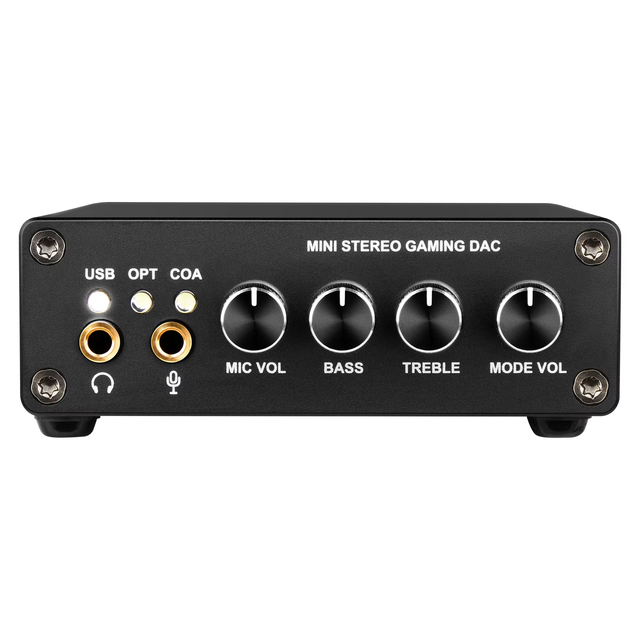 AUX Stereo Audio Adapter H1 USB Digital Audio Decoder Converter Portable Sound Card 24Bit Bitrate and 48KHz Sampling Rate