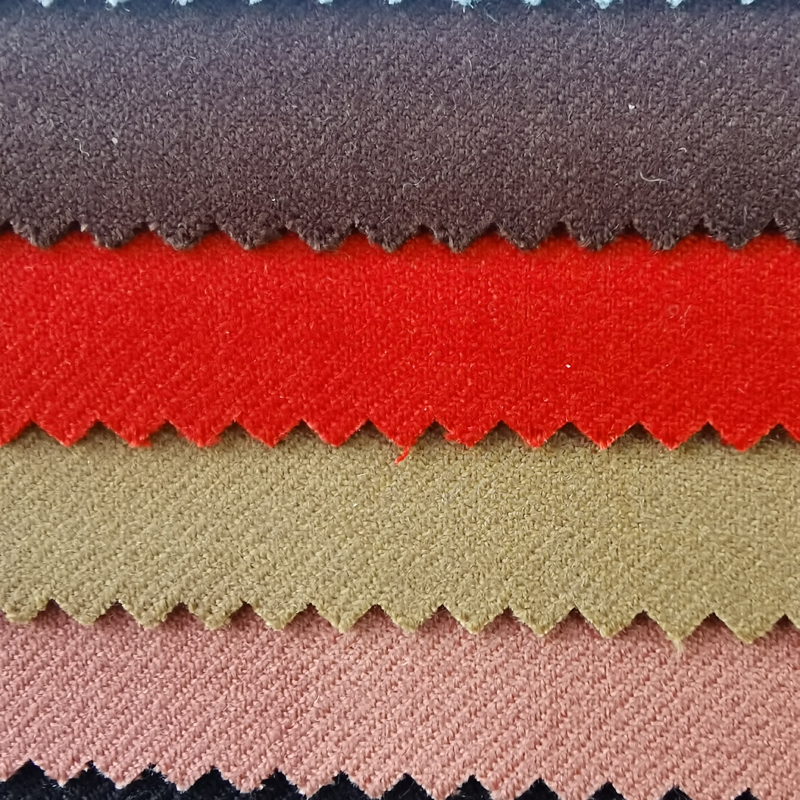 В наличии, быстрая доставка, г/кв. М, двойная шерстяная Смешанная 50 шерсть, 50 полиэстер, саржевая ткань для зимнего костюма, пальто