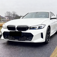 Kit Konversi Facelift untuk BMW Seri 3 F30 F35 2012-2018 ke G20 G28 LCI Sport PP Bodykit Bumper Kap Mesin Fender Lampu Depan Lampu Belakang