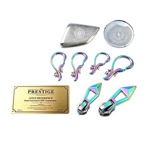 Mousqueton en métal Makita avec revêtement PVD, personnalisable, multicolores, électroplaqué pour accessoires de robot - Product Image 4