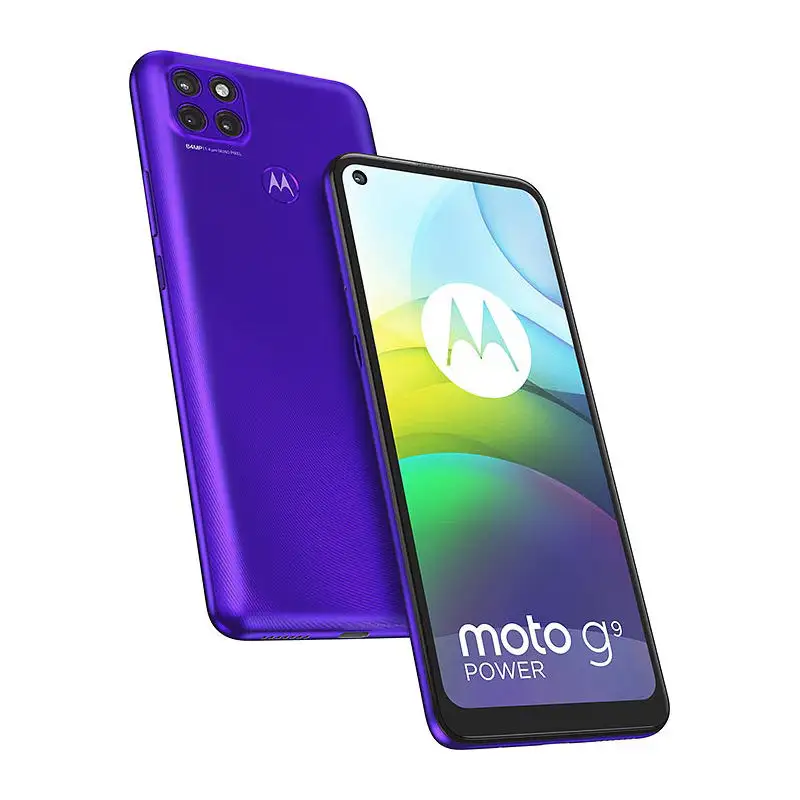 Niedriger Preis Großhandel Original Motorola G9 Power XT2091 64GB/128GB 4G RAM 6,8 Zoll Android 10 OS GSM