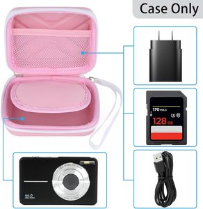 Custodia per fotocamera digitale AbergBest per 21 Mega <span class=keywords><strong>pixel</strong></span> 2.7 \ "<span class=keywords><strong>LCD</strong></span> ricaricabile HD/Kodak Pixpro/Canon PowerShot ELPH custodia borse EVA - Product Image 3