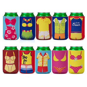 Funda de Neopreno Aislante para Vasos de Café Helado con Logotipo Personalizado de Fábrica, Funda Duradera para Bebidas Frías, Portavasos para Café Helado - Product Image 1