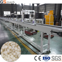 Machine de fabrication de granulés biodégradables PVA PLA PBAT amidon de maïs/manioc