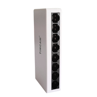 Commutateur Ethernet 8 ports 10/100 Mbps TINCAM, prix fabricant OEM, pour la maison, le bureau et l'ordinateur